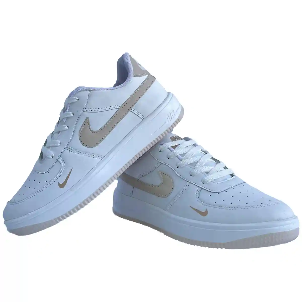کفش اسپرت  زنانه و مردانه نایک ایر nike air سفید کرم